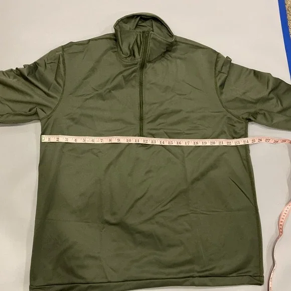 US Military Army Shirt Large Sleeping Heat Retentive Moisture Resistant OG Olive - Picture 7 of 11